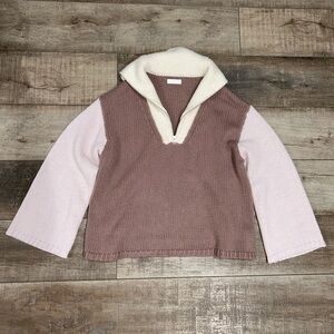 Sablyn half zip cashmere sweater